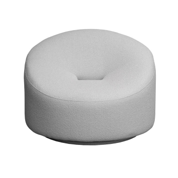 Кресло поворотное LUNA букле белый Flona SVBEG 98*90*69см