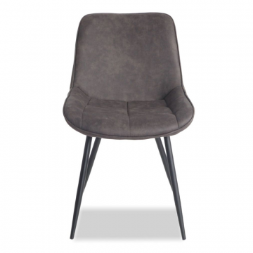 Стул Amalia, серо-коричневый/черный