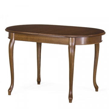 Обеденный стол Натали 11 1360. Итальянский орех. Гладкая столешница.