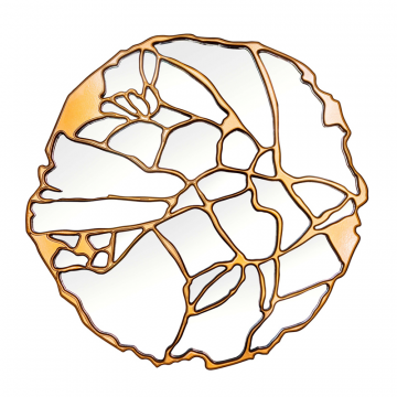 Зеркало Roots Gold