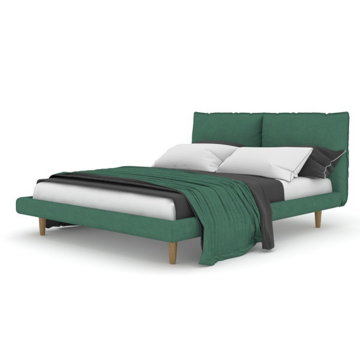 Кровать без подъемного механизма Крис 90х200 в ткани 4 категории