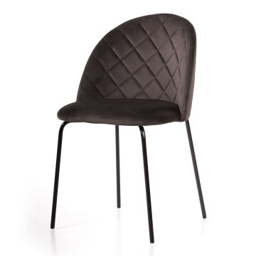 Cтул Nord, бархат антрацит 14 80789