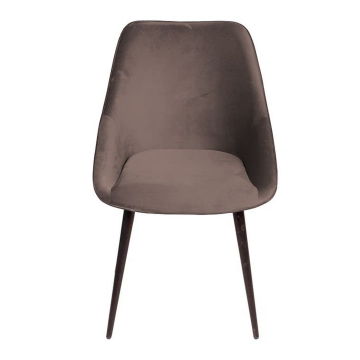 Стул Neo бархат антрацит 14/опора конус 80837