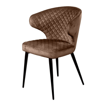 Стул Richard ромб, бархат коричневый 12 80921