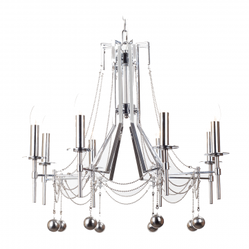 Люстра Rocco silver 8