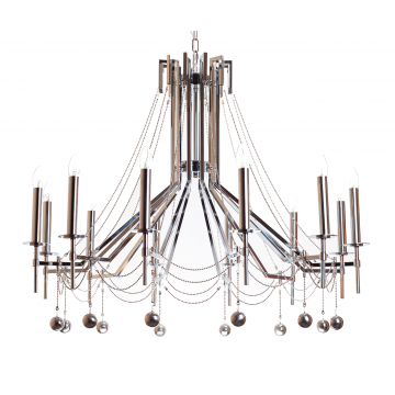 Люстра Rocco silver 12