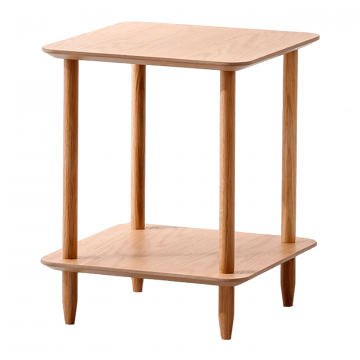 Журнальный столик Stiff 40*40 светлое дерево