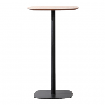 Стол барный Form 60*60 светлое дерево/черный