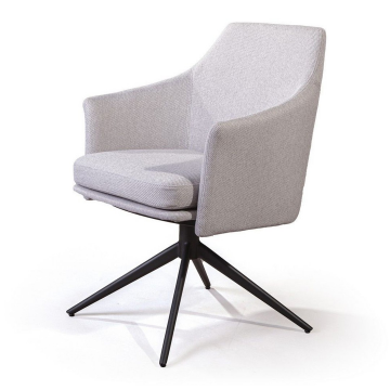 Стул Ben с подлокотниками, светло-серый 2001000001316