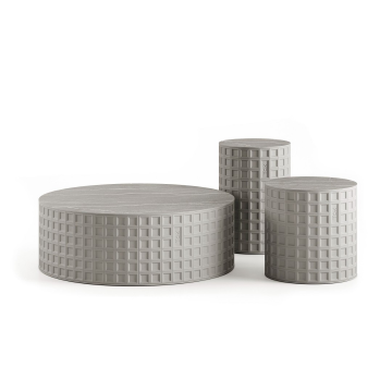 Журнальный стол Клинкер-Б, К-50, D=35, Эмаль