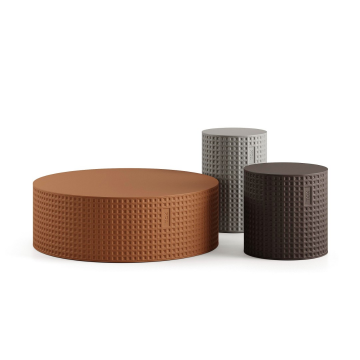 Журнальный стол Клинкер-Б, К-25, D=40, FENIX NTM / HPL