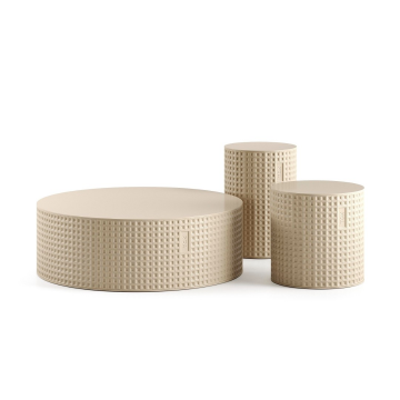 Журнальный стол Клинкер-Б, К-25, D=70, FENIX NTM / HPL