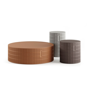 Журнальный стол Клинкер-Б, П-25, D=40, FENIX NTM / HPL