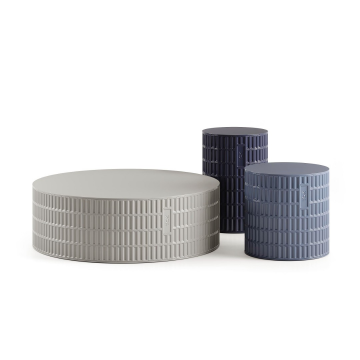 Журнальный стол Клинкер-Б, П-25, D=120, Эмаль