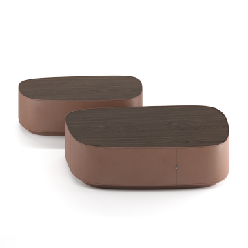 Журнальный стол Глыба, 139x96, Шпон дуба