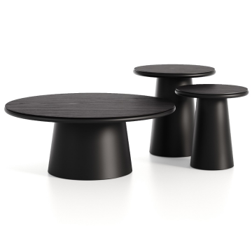 Журнальный стол Орбита-М, D=60, Шпон дуба