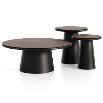 Журнальный стол Орбита-М, D=60, FENIX NTM / HPL