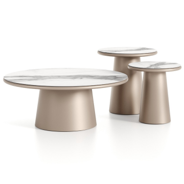 Журнальный стол Орбита-М, D=90, FENIX NTM / HPL