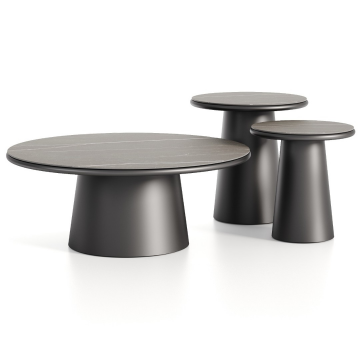 Журнальный стол Орбита-М, D=100, FENIX NTM / HPL