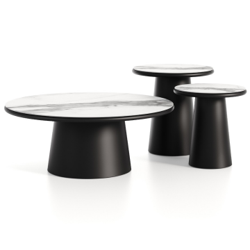 Журнальный стол Орбита-М, D=120, FENIX NTM / HPL