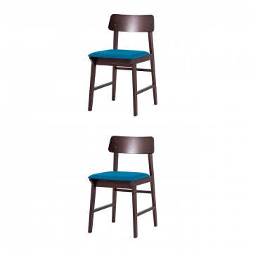 Комплект стульев ODEN NEW синий 2 шт.