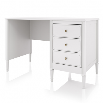 Стол письменный Elit 60*120 см L (белый)