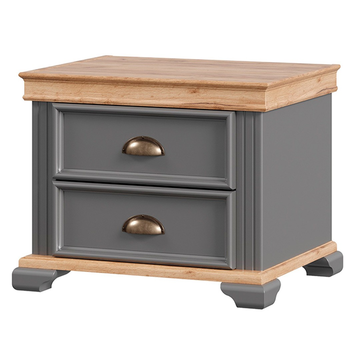 Тумба прикроватная Амели 3 (Оникс Серый)