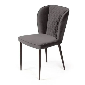 Стул Next, бархат антрацит 14 18460