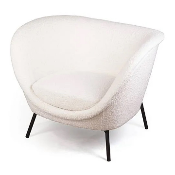 Лаунж кресло COUTURE букле светлый 2001000001378