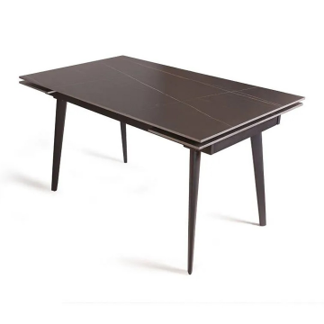 Стол раскладной Buren (140+30+30) керамика черный 2001000001538