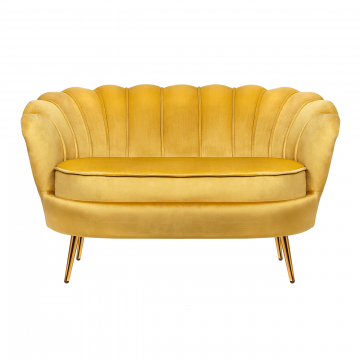 Желтый диван Pearl double yellow (Двухместный)