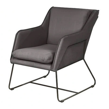 Кресло Alex, бархат антрацит 14 18675