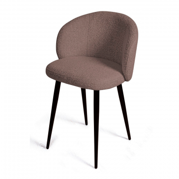 Стул Vito высокий, букле бежевый / опора конус