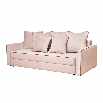 Диван Mores(K)кант трехмест.раскл. велюр беж. Colton 002-BEG 226*103*94