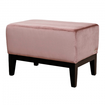 Банкетка Stella 60 прямоугольная сиреневая Velv Siren 60*38*40см