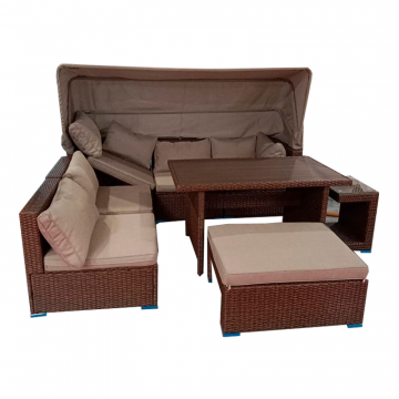 Комплект мебели с диваном AFM-320B-T320 Brown