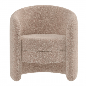 Кресло Ellipse E7.4 (капучино, букле)