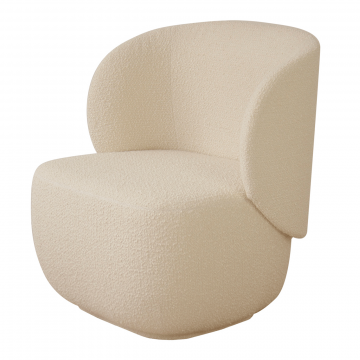 Кресло Ellipse E5.1 (молочный, букле)