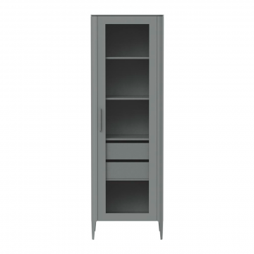 Витрина Type стеклянная высота 200 см R (серый)