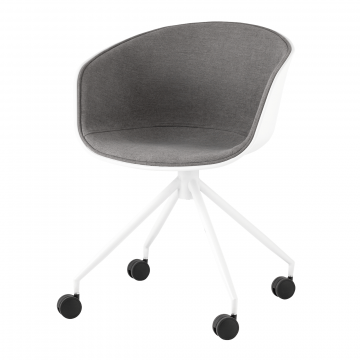 Кресло офисное LIBRA рогожка серый