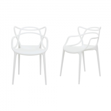 Комплект из 2-х стульев Masters белый