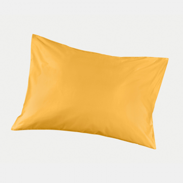 Наволочка 70х70 в солнечно-желтом, сатин