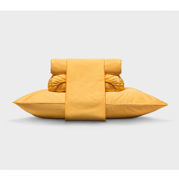 Пододеяльник 200х220 в солнечно-желтом, сатин