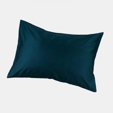 Наволочка 50х70 в темно-бирюзовом, сатин