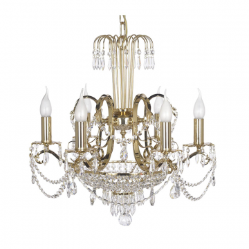 Подвесная люстра Dio DArte Elite Alessandria E 1.1.6.600 G