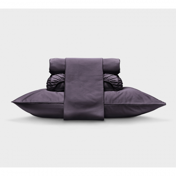 Пододеяльник 150х200 в графитно-сером, сатин