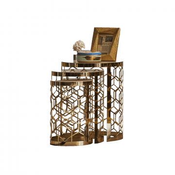 Журнальный стол из 3-х предметов Дилижан