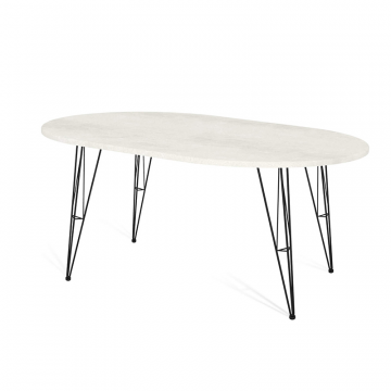 Стол SHT-TU10/120-80 МДФ овальный