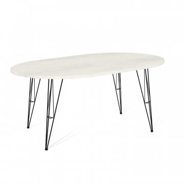 Стол SHT-TU10/120-80 МДФ овальный