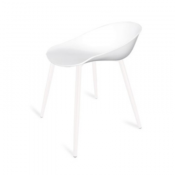 Стул SHT-ST19/S95-1 Белый/белый муар